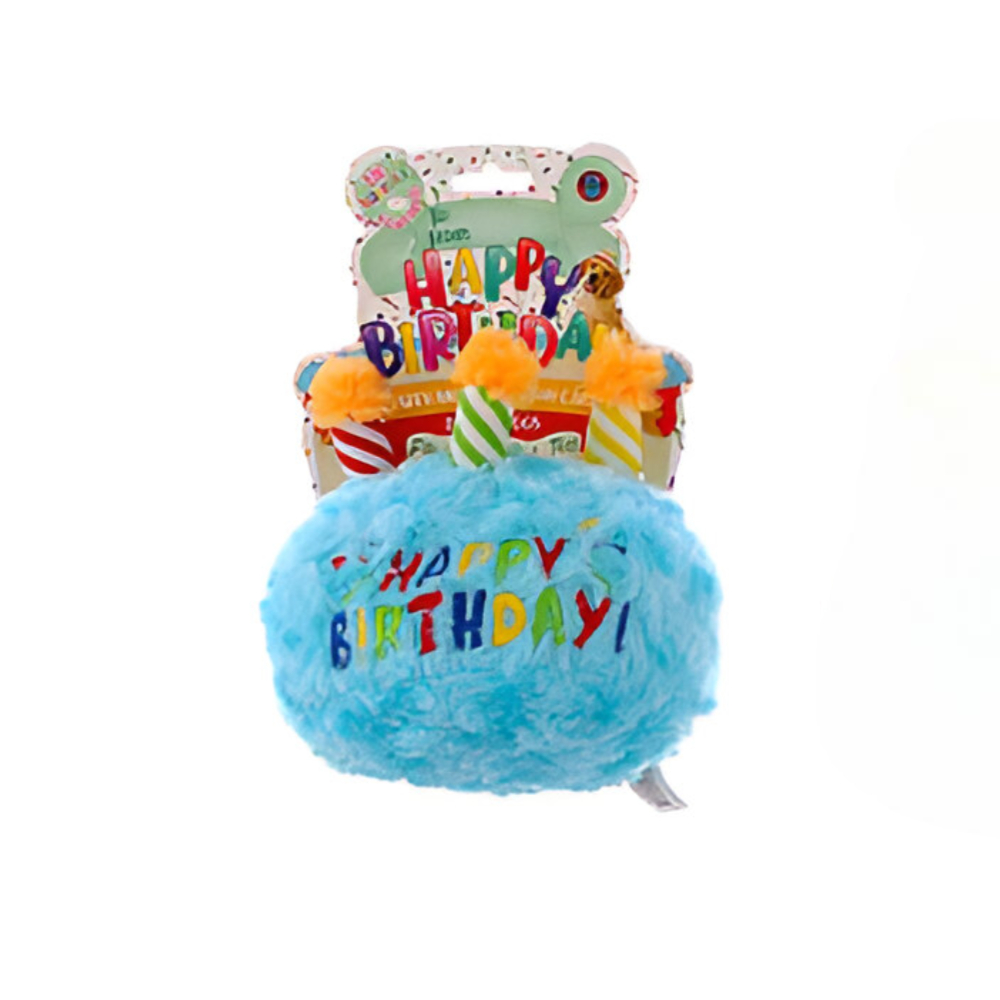 Pow-Wow Pet Products - Party Animal Birthday Cake , Toy for Dogs 