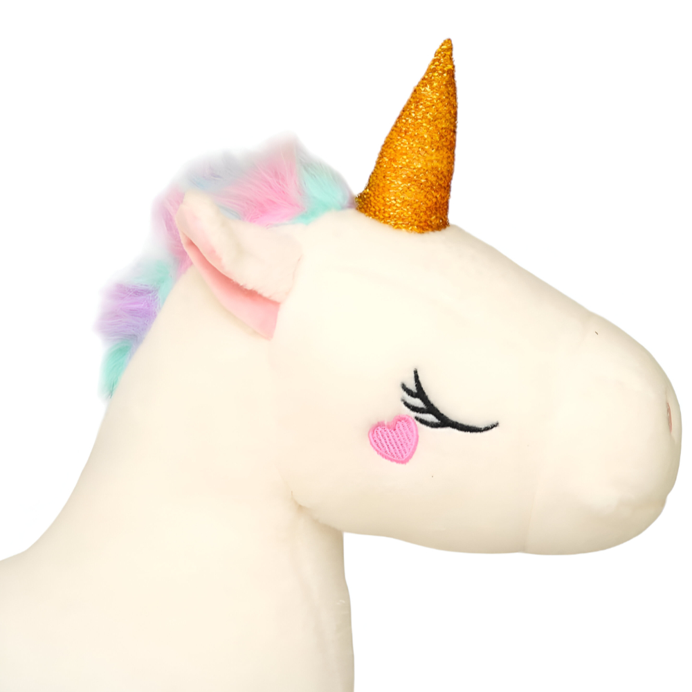 Pink Cute Unicorn Stuffed Animal 