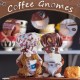 Coffee Bar Gnome , White - All Seasons Interior Decoration