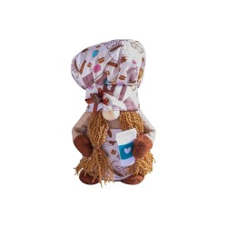 Coffee Bar Gnome , White - All Seasons Interior Decoration