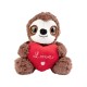 Livarno - Valentine Sloth Stuffed Animal 