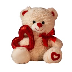 Delightful Holiday Products – Cute Cream Teddy Bear (30 cm)