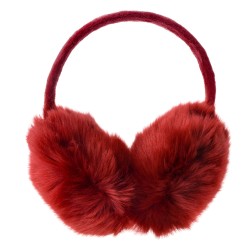 Winter-Tek - Ladies Ultra Soft Earmuffs - Dark Red 