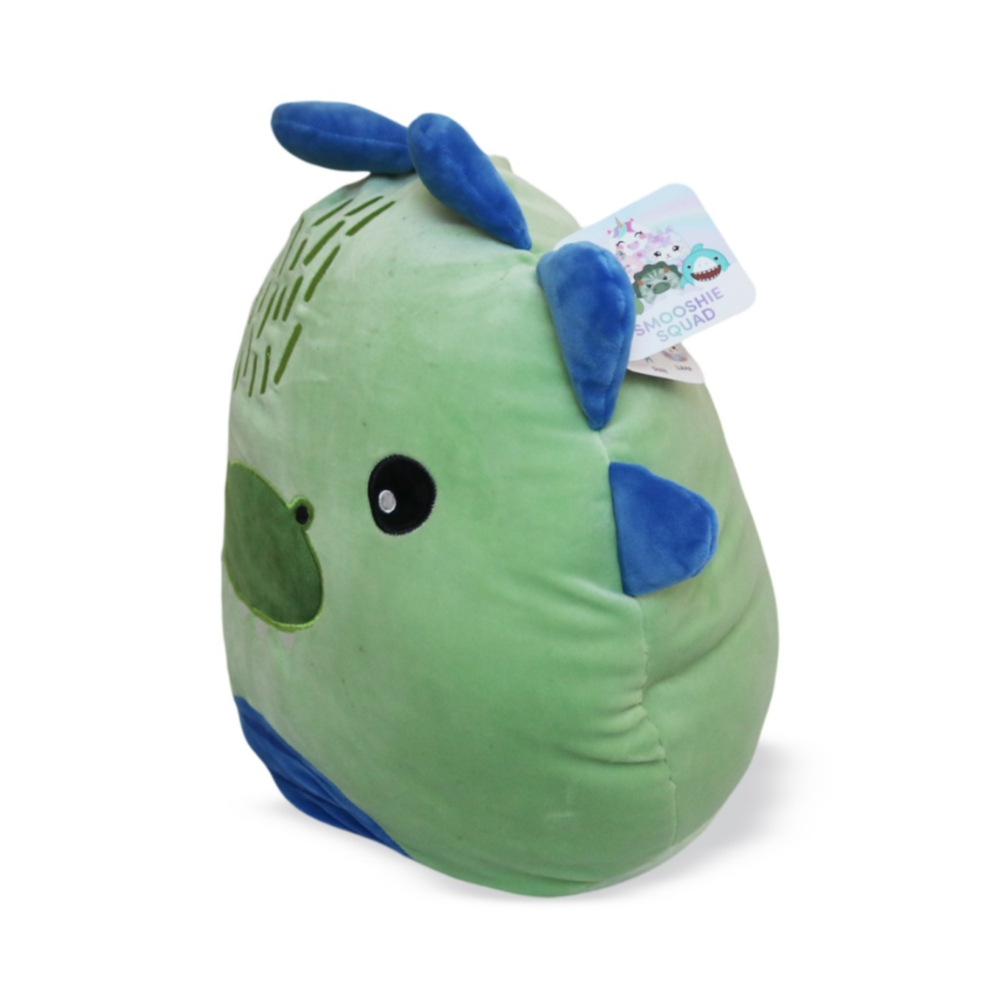 Smooshies Squad Dino Stuffed Animal , Soft and Squishy , CUSHION PILLOW 