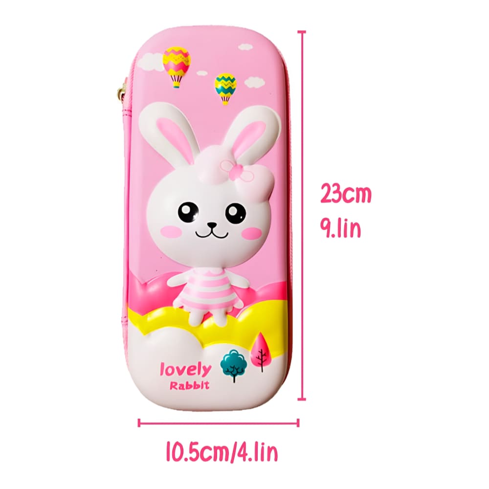 Lovely Rabbit-Themed Pencil Case 