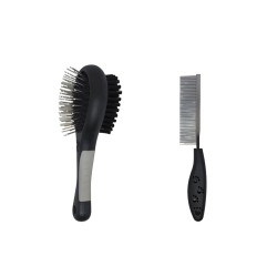 London Fog Pet Collection - Pin and Bristle Brush with Comb