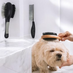 London Fog Pet Collection - Pin and Bristle Brush with Comb