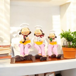 Chef Figurine Set - Female Chef Trio