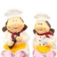 Chef Figurine Set - Female Chef Trio