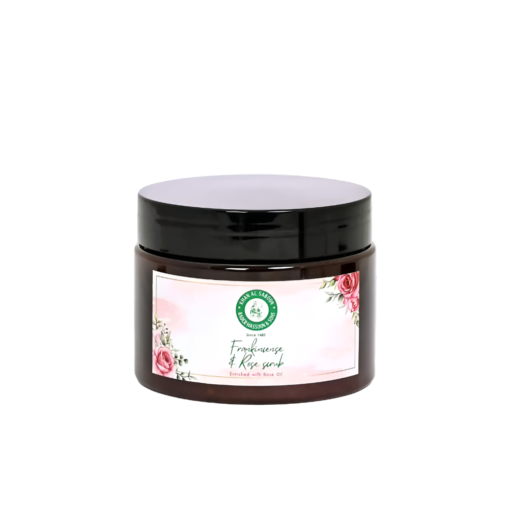 Khan Saboun - Face Scrub Frankincense and Rose Face Scrub 184g