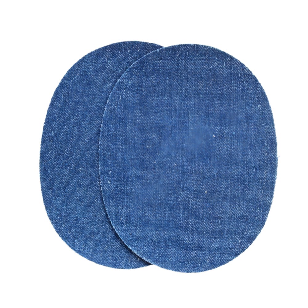 Crelando - Denim Iron-On Patches - 2 Count 