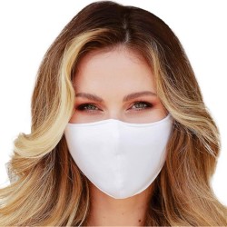 Mouth & Nose Masks - 2 Pcs - Adult Mask One Size , Washable, Reusable with Two-Layer Design