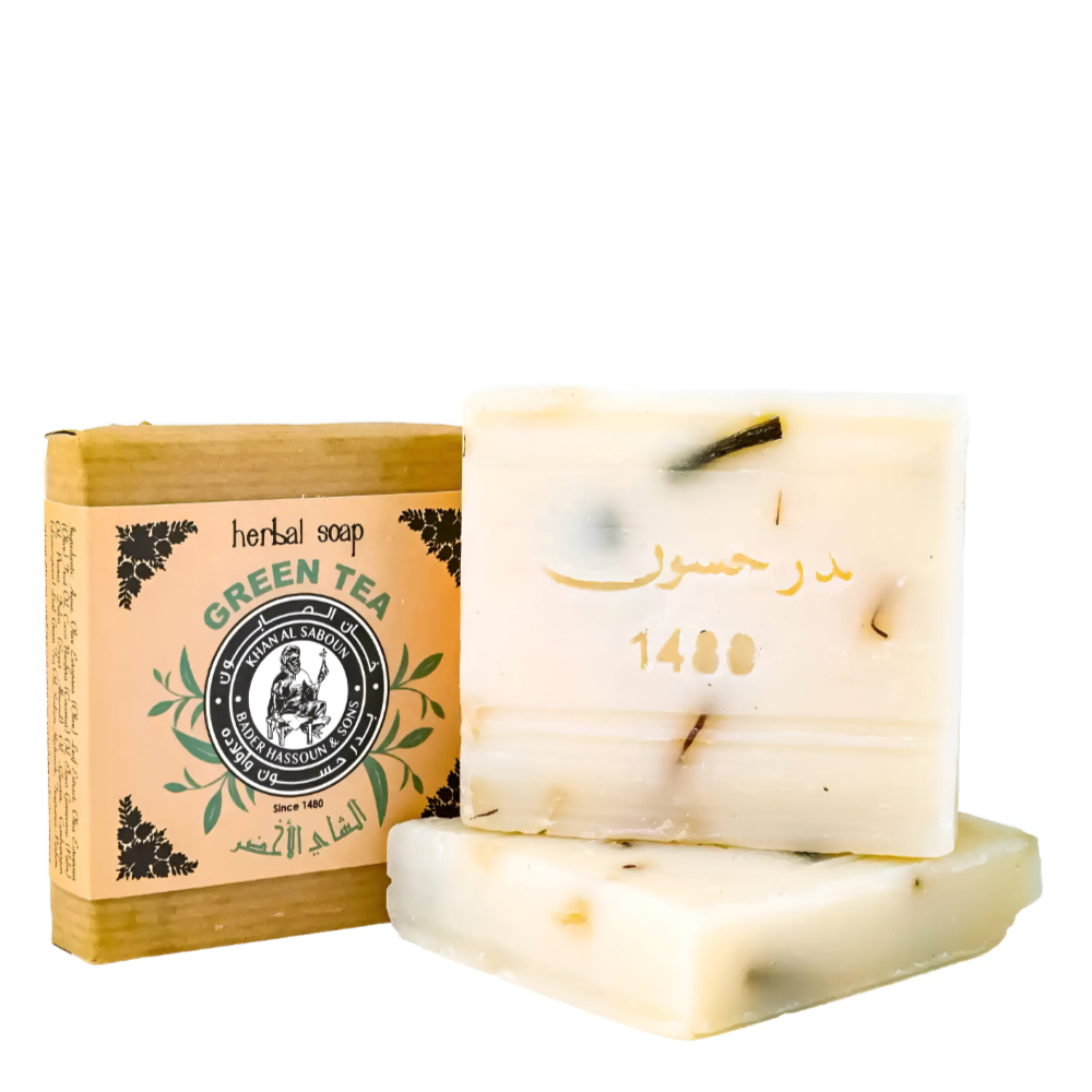 Khan Saboun - Body & Face Soap Green Tea Soap 80g