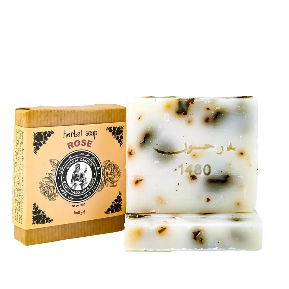 Khan Saboun - Body & Face Soap Rose Soap 80g