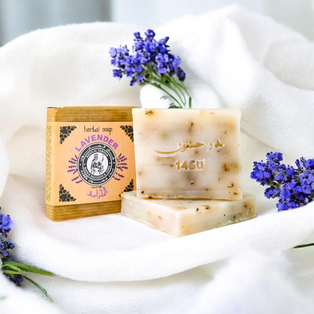 Khan Saboun - Body & Face Soap Lavender Soap 80g