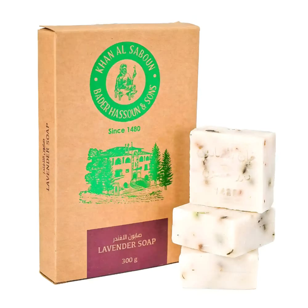 Khan Saboun - Body & Face Soap Lavender Soap 300g