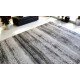 Modern Striped Area Rug , Grey and black tones with gradient patterns 1X3cm - Turkish Carpet