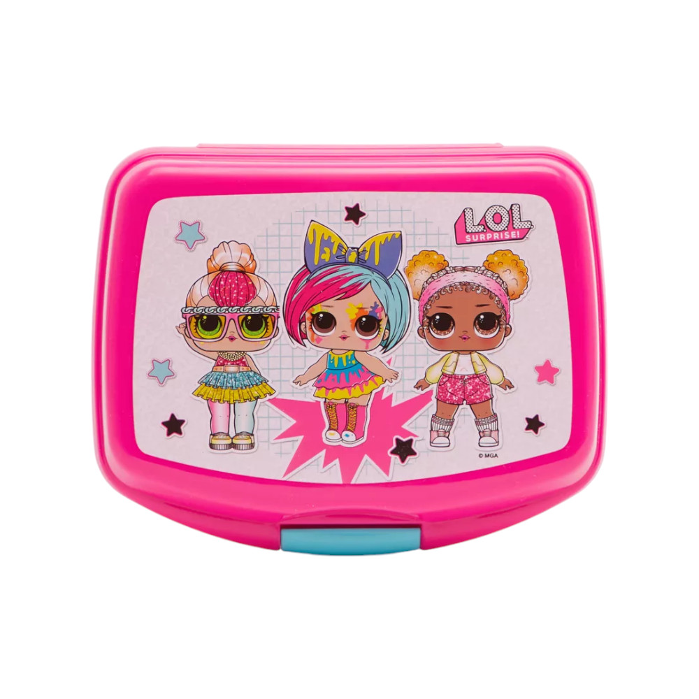 L.O.L. Surprise! Lunchbox with Clip-On Closure