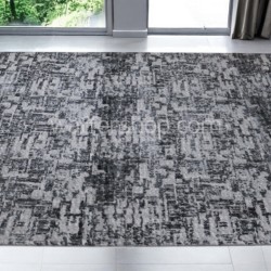 Urban Abstract Rug , Light gray / Dark gray/charcoal 160x230cm- Turkish Carpet