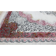  Classic Rosette Medallion Carpet , pink 160x230cm- Turkish Carpet