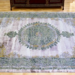  Classic Whispering Vines , green 160x230cm- Turkish Carpet