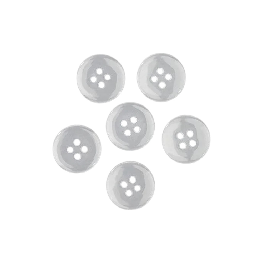 Crelando - 4-Hole Shirt Buttons - 80 Pieces