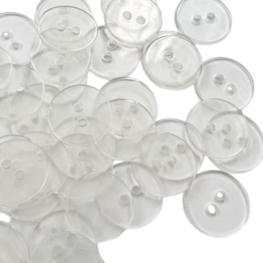 Crelando - 2-Hole Buttons - 60 Pieces 