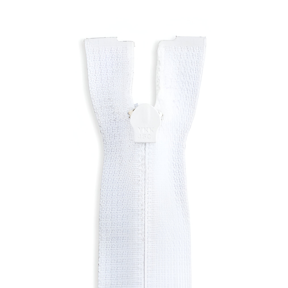 Crelando - Set of 5 White  Zippers