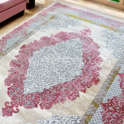 Soft Rose Harmony ,classic pink. 160x230cm- Turkish Carpet