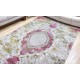 Blush Elegance Medallion Rug ,classic Soft Grey & Blush Pink. 160x230cm- Turkish Carpet