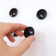 Set of 6 Black Magnetic Buttons 