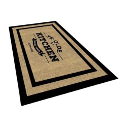 Good Food Good Life  - Anti slip Kitchen  carpet 230x160cm, Machine Washable