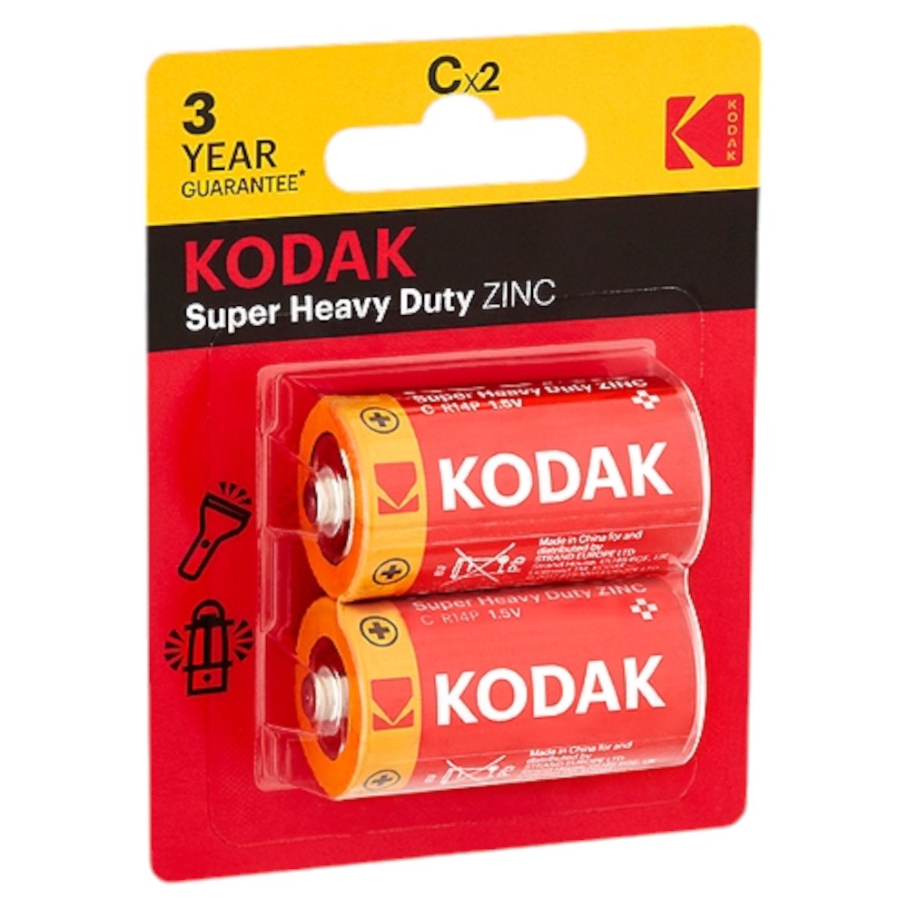 Kodak-super Heavg duty zinc C 1.5V