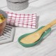 Home Basics - Cast Iron Spoon Rest - Green  - 19x9x3.3cm