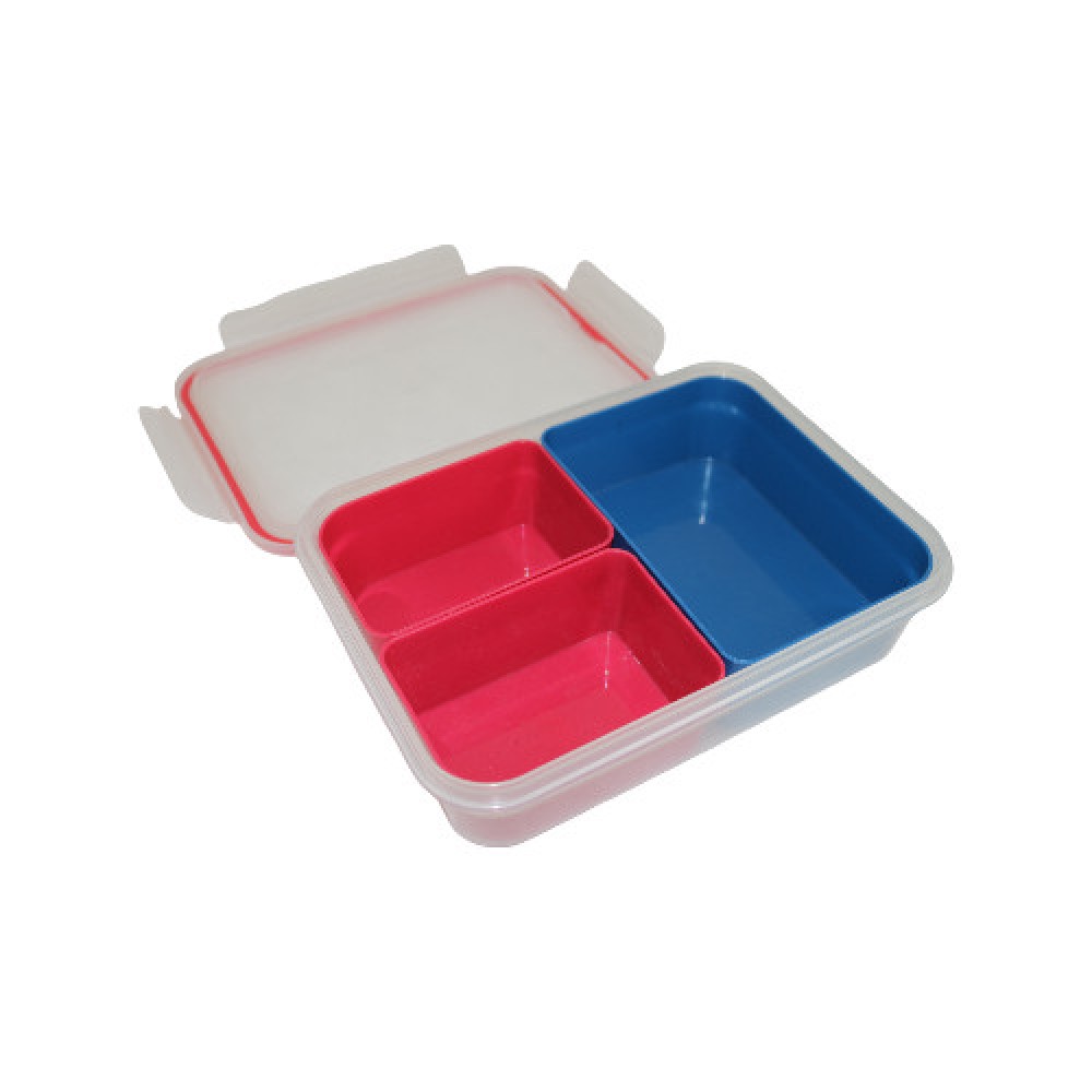 Red & Blue Meal prep Lunch Box