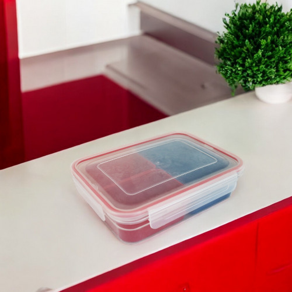 Red & Blue Meal prep Lunch Box