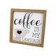  Coffee Is My Love Language Sign - Wall Decor 