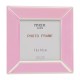 Max Home - Square Shaped Pink Glass Photo Frame (10x10 cm)