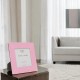 Max Home - Square Shaped Pink Glass Photo Frame (10x10 cm)