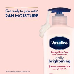 Vaseline Essential Even Tone Daily Brightening 400ml