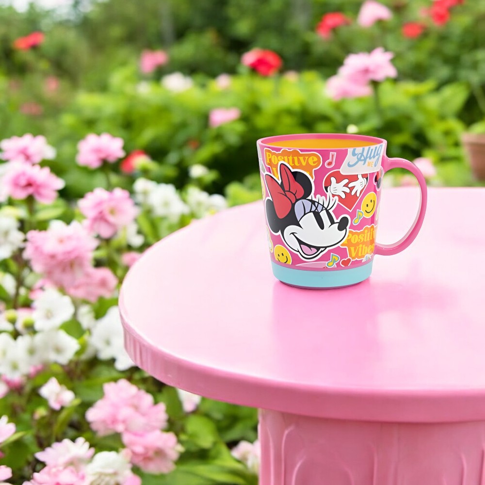 Disney-Stor Drop Safe PP Mug 410ml  Minnie Mouse Flower Power, 74467