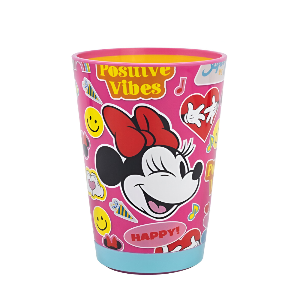 Disney-Stor Drop Safe PP Tumbler 470ml Minnie Mouse Flower Power, 74479