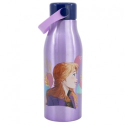 Disney-Stor Flexi Handle Aluminium Bottle 760ml Frozen Trust The Journey, 74261