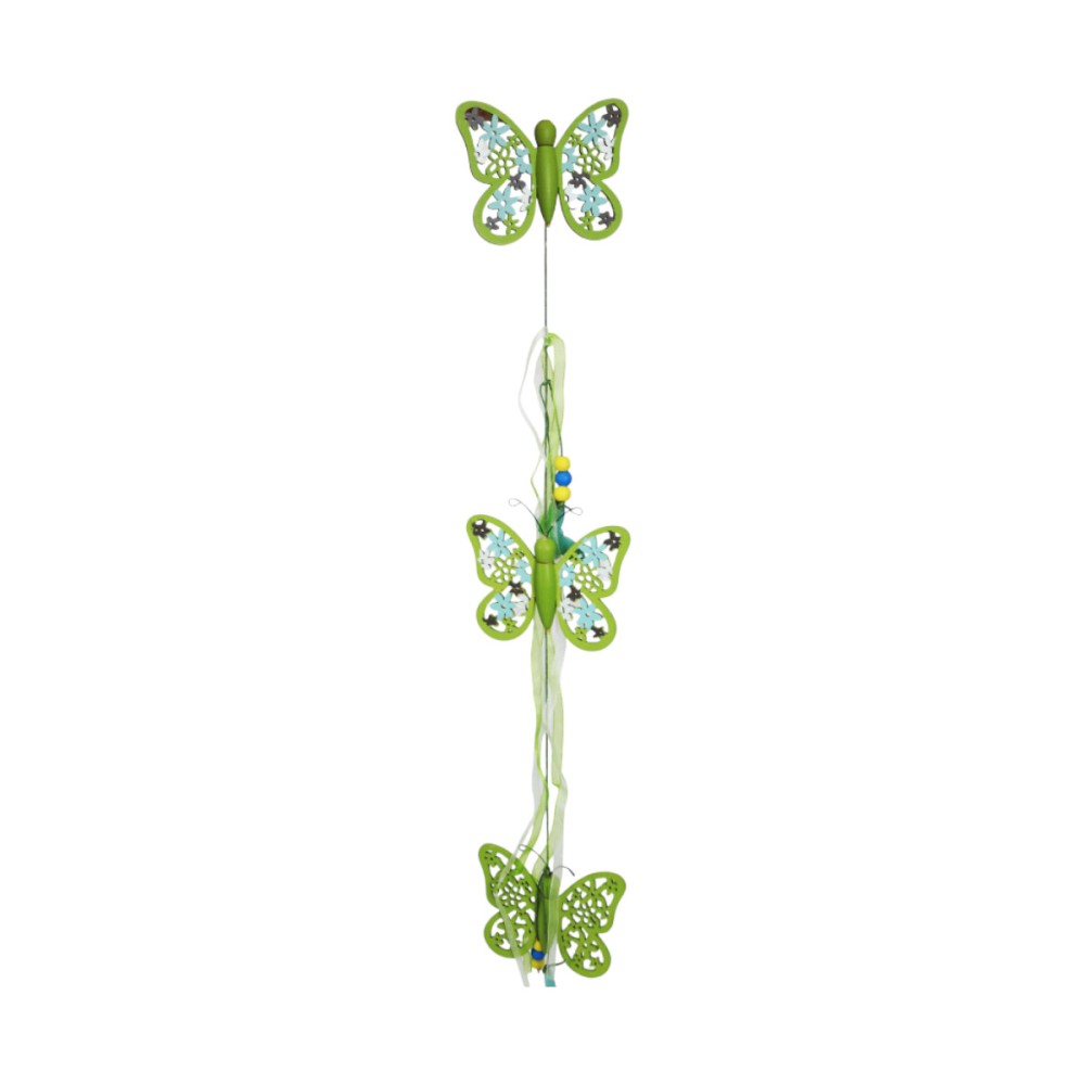  Green Butterfly-Themed Spring Decoration