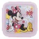 Stor Square Hermetic Food Container 500ml Minnie Mouse Spring Look, 74459