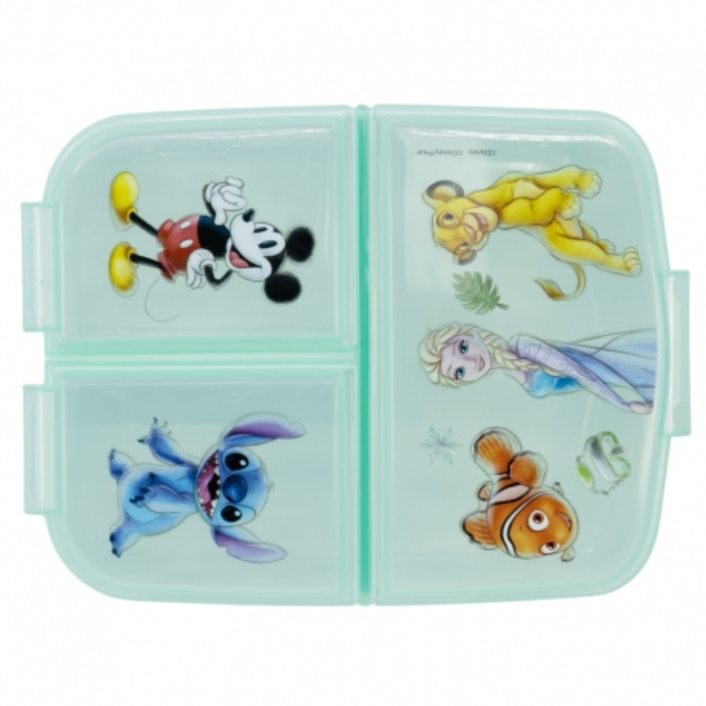 Disney Stor Multi Compartment Sandwich Box Disney 100, 73620