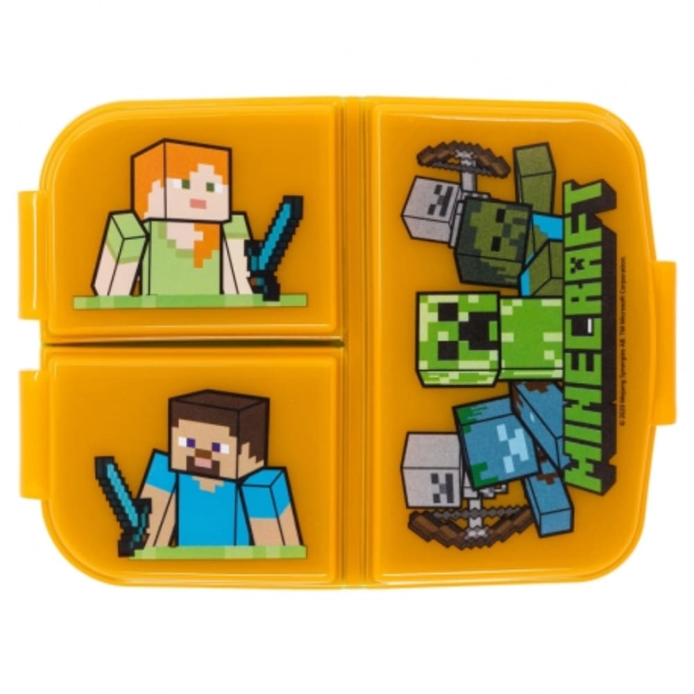 Disney Stor Multi Compartment Sandwich Box Minecraft, 40420