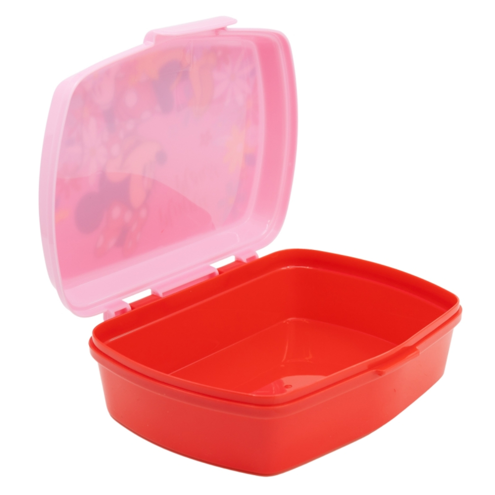 Stor Funny Sandwich Box Minnie Mouse Spring Look, 74474