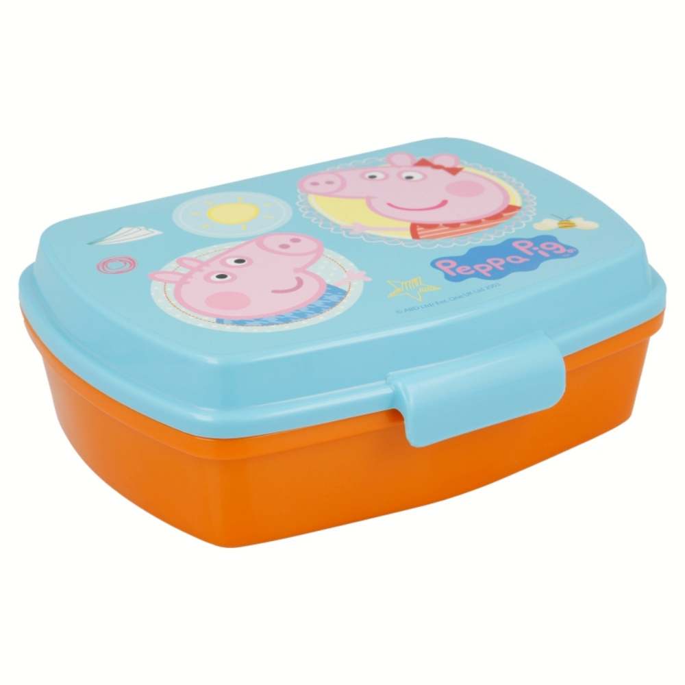 Stor Funny Sandwich Box PEPPA PIG Core, 13914