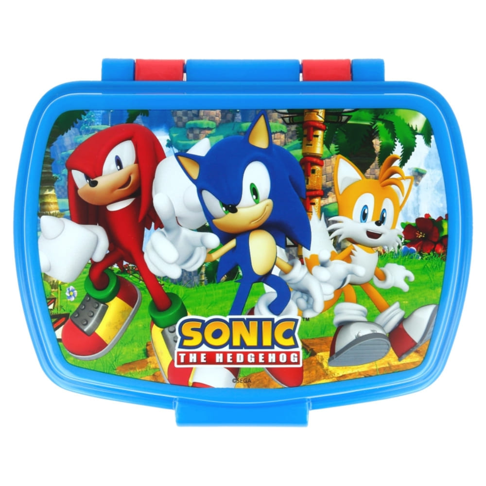 Stor Funny Sandwich Box Sonic, 40574